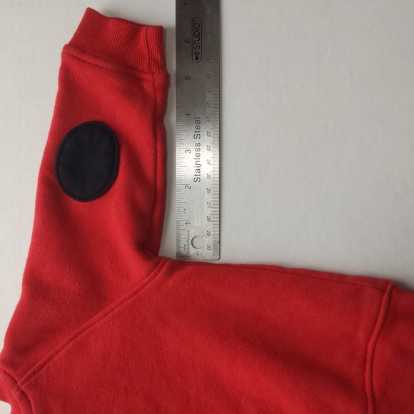 Calvin Klein Kids Size 3-6M Red Black Sweat Shirt and Sweat Pants Set - Picture 4 of 11